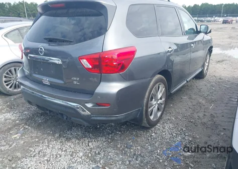 2019 Nissan Pathfinder Sl z USA, uszkodzony, nr VIN 5N1DR2MM6KC590492